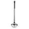 Tablecraft SS Ladle, Black Vinyl Handle, 6 oz 9706 - alternate 2