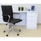 Boss B9533C Task Chair, Black Back, 23 in W 26" L 38-1/2" H, Fixed, Vinyl Seat B9533C-BK - alternate 3