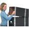 Bankers Box File Box, Steel, 12 in W, 24 in D, 10 1/2 in H, Black 00511 - alternate 5