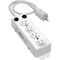 Tripp Lite Outlet Strip, Rack Mounted, 4 5-15R-HG, 5-15P-HG, 7 ft., White PS-407-HG-OEM - alternate 4