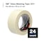 3M Masking Tape, 48 mm W x 55 m L, 5.1 mil Thick, Tan, Rubber Adhesive, 24 PK 101+ - alternate 13