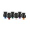 Federal Signal Strobe Light, Red, Strobe Tube, 24V DC, 60 FPM, 8 13/16 in Dia., Surface 24XST-024R-MOD - alternate 2