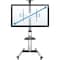 Mount-It Mount-It! Heavy Duty Mobile TV Cart, MI-875 - 110 lb Capacity - 4 Casters MI-875 - alternate 2