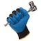 Kleenguard Coated Gloves, Nitrile, Crinkled, Palm, 3 Abrasion Level, Blue/Black, XL (10) 1 PR 40228 - alternate 8