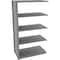 Tennsco Boltless Shelving, 24"D x 42"W x 76"H, 5 Shelves, Steel CA247642-MGY - alternate 2