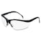 Mcr Safety Klondike (KD1), Safety Glasses, Anti-Fog, Clear Lens, Black Frame, Half Frame KD110AF - alternate 5