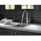 Delta Commercial 1 or 3 Hole Essa 1Hdl, PulDown, BrPrpFaucet ArStinles 9913-AR-DST - alternate 4