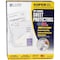 C-Line Products 8-1/2" x 11" Non Glare Super Heavyweight Poly Sheet Protectors, 50PK 61008 - alternate 2