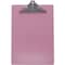 Zoro Select 8-1/2" x 11" Plastic Clipboard 1", Pink 21800 - alternate 2