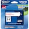 Brother Label/Ribbon Cartridge, White, Gloss, 3/4 in W TZE242G - alternate 3