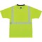 Ergodyne Short Sleeve Hi-Vis Black Bottom T-Shirt, Class 2, Polyester Breathable Knit, Lime/Black, M 8280BK - alternate 2