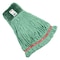 Rubbermaid Commercial 5in String Wet Mop, 22oz Dry Wt, Side Gate Connect, Loop-End, Green, Cotton/Synthetic, FGA25206GR00 FGA25206GR00 - alternate 2