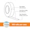 3M Vinyl Electrical Tape, 165 Temflex, 3/4 in W x 60 ft L, 6 mil Thick, Gray, 1 Pk 165GY4A - alternate 2