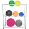 Champion Sports ABS Sports Ball, Storage Cart, Casters FPR1 - alternate 5