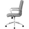 Boss B9533C Task Chair, Gray Back, 23 in W 26" L 38-1/2" H, Fixed, Vinyl Seat B9533C-GY - alternate 4