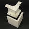 Legrand External Elbow Raceway, 4000 Series, 1 Channel, 4-3/4 in W, 1-1/2 in H, 5 in L, Ivory V4018 - alternate 2