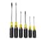 Klein Tools Screwdriver Set, Slotted and Phillips, 6-Piece 85074 - alternate 18