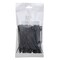 3M Cable Tie, 4 in L, 3/4 in Max Bundle Dia., Black, Nylon 6/6, 18 lb Strength, 1000 PK CT4BK18-M - alternate 4