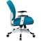 Office Star Managerial Chair Desk Chair, Adjustable Arms, 16-3/4" to 19-1/2" Height, Mesh, Purple 5200W-512 - alternate 3