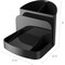 Deflecto Desk Caddy Organizer, Black 38904 - alternate 6