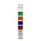 Edwards Signaling Tower Light Module, 24V AC, 24V DC, White, 48 mm Dia., 1 7/8 in Height, LED, 248BC Series 248LEDMW24AD - alternate 2