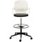 Safco Chair, 28-3/4 in W 28-3/4" L 49" H, Adjustable, Plastic Seat 7014WH - alternate 2