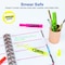 Hi-Liter Desk-Style Highlighters, Chisel Tip, Assorted Colors, Smear Safe, Nontoxic, PK4 7170924063 - alternate 2