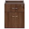 Lorell Pedestal Desk Hanging Pedestal, 15.5" D X 18.9" H, 15.5" W X PVC (Edge), Steel (Slide), Walnut LLR69987 - alternate 7