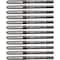 Uni-Ball Pen, Uniball, Vision, 0.5Mm, Bk, PK12 UBC60106 - alternate 3
