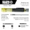 Klein Tools Phillips, Slotted Bit 6 1/2 in, , Num. of pieces:4 32613 - alternate 18