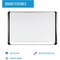 Mastervision 48"x72" Magnetic Dry Erase Board, Black Frame MVI270401 - alternate 4