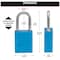 American Lock Lockout Padlock, Keyed Different, Anodized Aluminum, 1 1/2 in Shackle, Includes 2 Keys, Blue A1106BLU - alternate 6