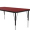 Correll Rectangle Adjustable Height Activity Kids School Table, High Pressure Laminate, Red A3060-REC-35 - alternate 5