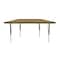 Correll Trapezoidal Adjustable Height Activity Kids School Table, High Pressure Laminate, Fusion Maple A3060-TRP-16 - alternate 8