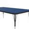 Correll Rectangle Adjustable Height Activity Kids School Table, High Pressure Laminate, Blue A3072-REC-37 - alternate 2