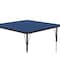 Correll Square Adjustable Height Activity Kids School Table, High Pressure Laminate, Blue A3636-SQ-37 - alternate 7