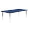 Correll Rectangle Adjustable Height Activity Kids School Table, High Pressure Laminate, Blue A3672-REC-37 - alternate 8