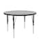 Correll Round Adjustable Height Activity Kids School Table, High Pressure Laminate, Gray Granite A36-RND-15 - alternate 6
