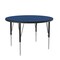 Correll Round Adjustable Height Activity Kids School Table, High Pressure Laminate, Blue A36-RND-37 - alternate 3