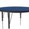 Correll Round Adjustable Height Activity Kids School Table, High Pressure Laminate, Blue A36-RND-37 - alternate 7