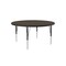 Correll Round Adjustable Height Activity Kids School Table, High Pressure Laminate, Walnut A42-RND-01 - alternate 8