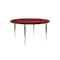 Correll Round Adjustable Height Activity Kids School Table, High Pressure Laminate, Red A42-RND-35 - alternate 6