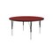 Correll Round Adjustable Height Activity Kids School Table, High Pressure Laminate, Red A42-RND-35 - alternate 2
