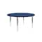 Correll Round Adjustable Height Activity Kids School Table, High Pressure Laminate, Blue A42-RND-37 - alternate 3