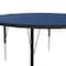 Correll Round Adjustable Height Activity Kids School Table, High Pressure Laminate, Blue A42-RND-37 - alternate 4