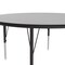 Correll Round Adjustable Height Activity Kids School Table, High Pressure Laminate, Gray Granite A48-RND-15 - alternate 7