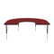 Correll Horseshoe Adjustable Height Activity Kids School Table, High Pressure Laminate, Red A6066-HOR-35 - alternate 4