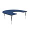 Correll Horseshoe Adjustable Height Activity Kids School Table, High Pressure Laminate, Blue A6066-HOR-37 - alternate 5
