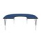 Correll Horseshoe Adjustable Height Activity Kids School Table, High Pressure Laminate, Blue A6066-HOR-37 - alternate 3