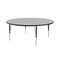 Correll Round Adjustable Height Activity Kids School Table, High Pressure Laminate, Gray Granite A60-RND-15 - alternate 7